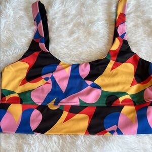 Beach Riot Leah  Abstract Tank Top bra preppy geo